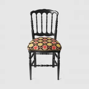 古驰/Gucci 饰 GG 提花木质椅子 482812-ZAB92-1226