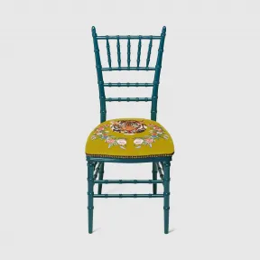 古驰/Gucci 老虎图案刺绣椅子 483915-ZAW03-3608