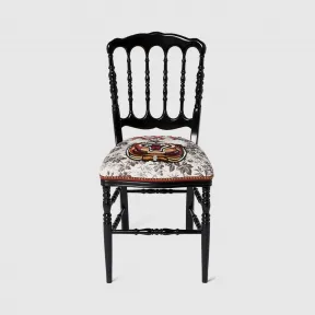 古驰/Gucci 老虎图案刺绣椅子 483916-ZAW09-1082