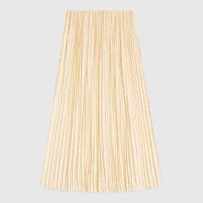 古驰/Gucci 中长羊毛百褶裙 495180 X9G10 9082