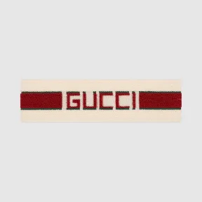 古驰/Gucci 弹性Gucci条纹发带 499681-3G086-9266