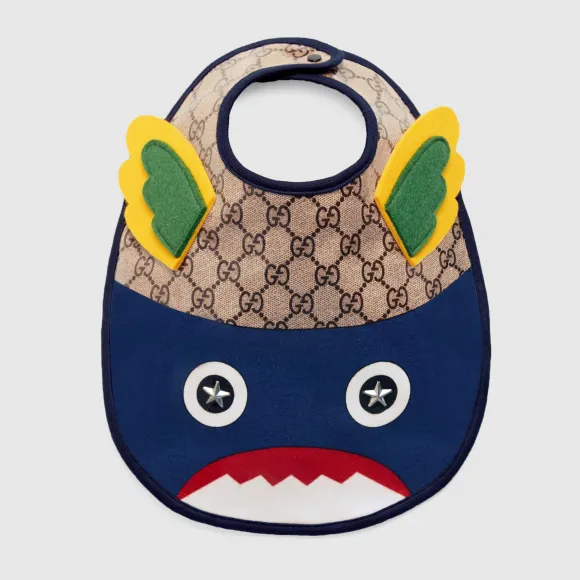 古驰/Gucci 婴儿鱼形图案围兜 505786_3K530_4200