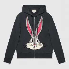 古驰/Gucci 饰兔八哥卫衣 519489 X9S71 1286