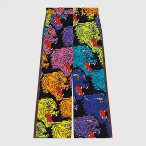 古驰/Gucci 豹头人造丝裙裤 523250 ZLX40 1229