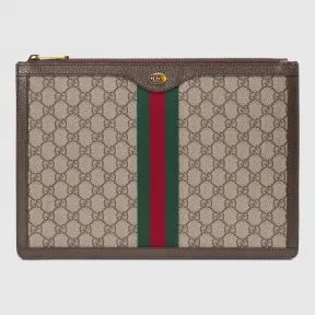 古驰/Gucci 高级人造帆布文件袋 523359 96IWT 8745