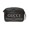 古驰/Gucci 黑色 牛皮  手提包 523589-0QRAT-8163