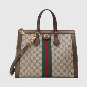 古驰/Gucci Ophidia系列GG中号托特包 524537-K05NB-8745