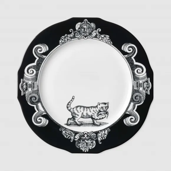 古驰/Gucci 猫图案主菜盘（套装） 527713-ZAP50-3202