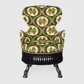 古驰/Gucci GG cascade 提花布艺沙发椅 528279-ZAL2V-1668