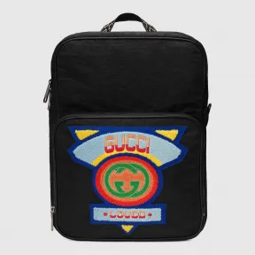 古驰/Gucci Gucci 80年代贴饰中号背包 536724 9W5EX 8564