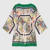 古驰/Gucci 花卉印花真丝土耳其长袍 543199 ZLQ42 3741