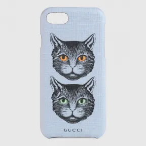 古驰/Gucci Mystic Cat图案iPhone 8保护套 548889 93I00 4522