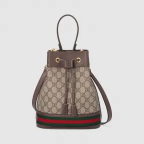 古驰/Gucci Ophidia系列小号GG水桶包 550621-96I3B-8745