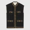 古驰/Gucci 装饰性滚边花呢无袖马甲 560743 ZABBE 1152