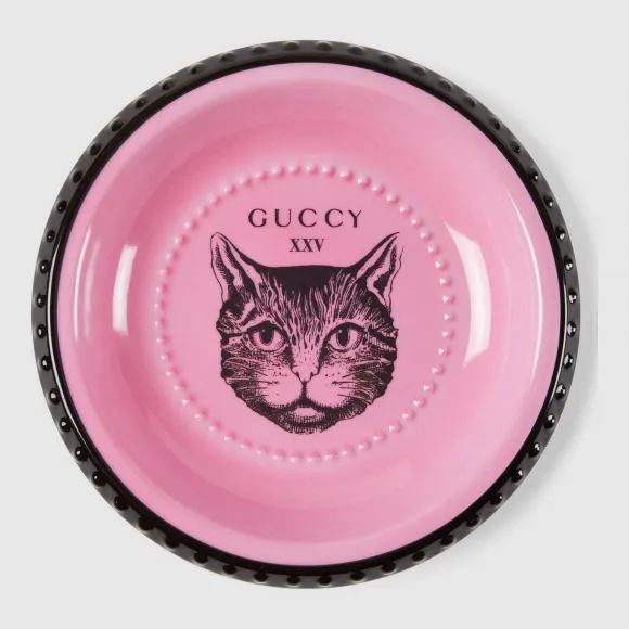 古驰/Gucci Mystic Cat印花烟灰缸 561705 ZABUK 5675