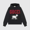 古驰/Gucci Gucci 小羊印花超大造型卫衣 569828_XJBTQ_1082