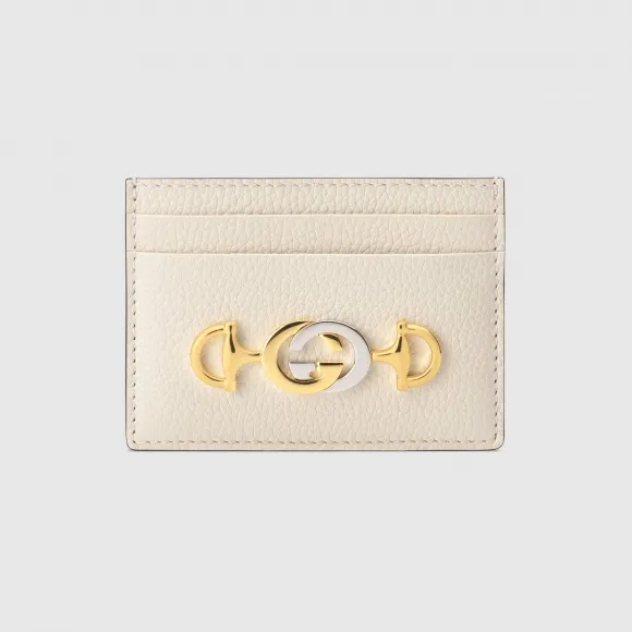 古驰/Gucci Gucci Zumi 粒面皮革卡包 570679_1B90X_9022