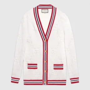 古驰/Gucci GG 针织加长款开衫 574182 XKARR 9376