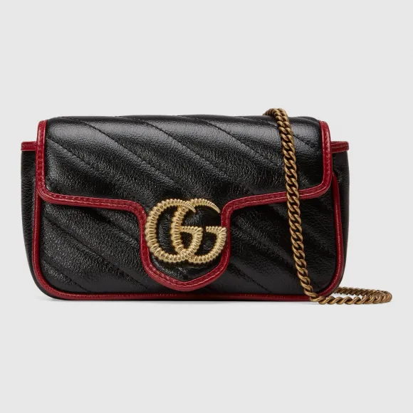 古驰/Gucci GG Marmont 系列超迷你手袋 574969 0OLFX 8277