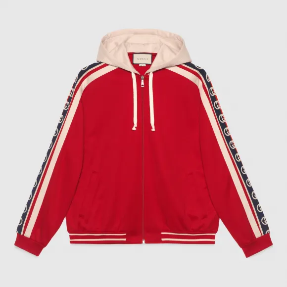 古驰/Gucci 平纹针织飞行员夹克 575758 XJA6S 6523