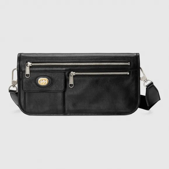 古驰/Gucci 中号软皮邮差包 575837 1GZAX 1000