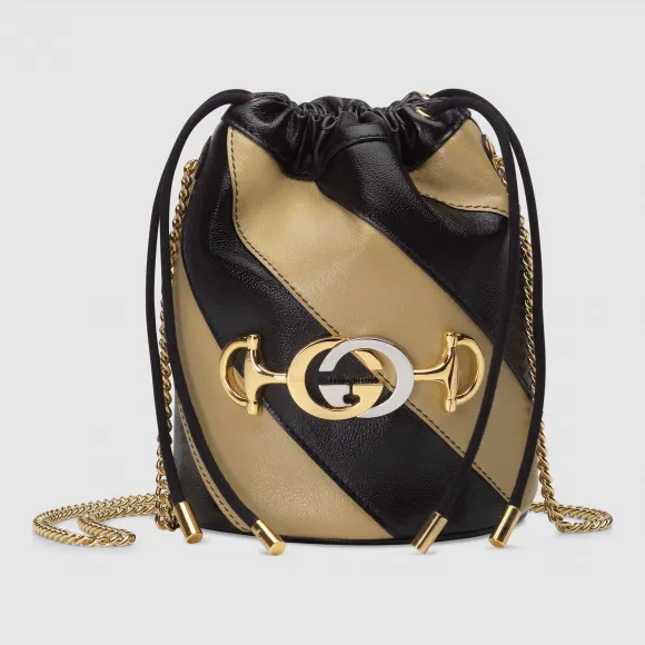 古驰/Gucci Gucci Zumi系列迷你水桶包 576432 0OLRX 9698