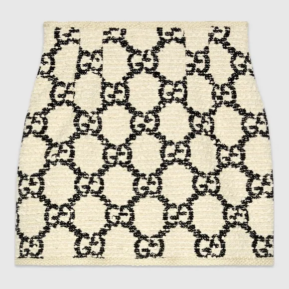 古驰/Gucci GG 花呢迷你裙 577738 ZACCV 9024