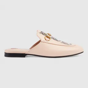 古驰/Gucci Princetown 系列Mystic Cat印花拖鞋 580083 1GO00 6829