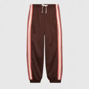 古驰/Gucci 饰 G 菱形贴饰慢跑长裤 587398 XJBOJ 2073