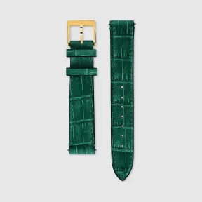 古驰/Gucci Grip系列鳄鱼皮表带，35毫米 595899-ICBA0-3020