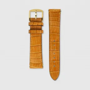 古驰/Gucci Grip系列鳄鱼皮表带，38毫米 596394-ICBA0-7010