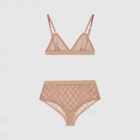 古驰/Gucci GG薄纱内衣套装 599496-XUAAW-5101