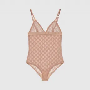 古驰/Gucci GG薄纱连体衣 599604-XUAAW-5101