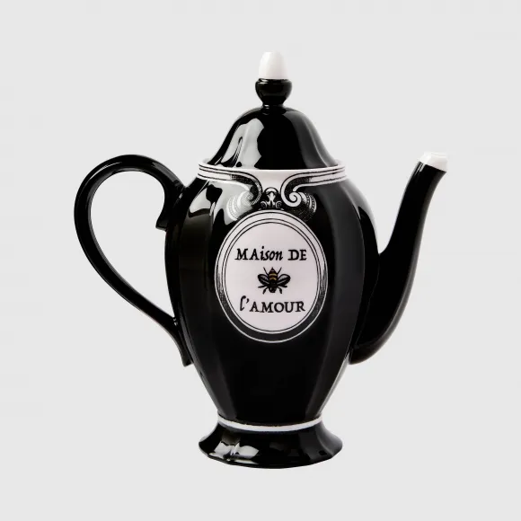 古驰/Gucci 猫科动物印花咖啡壶 602642-ZADH6-1070