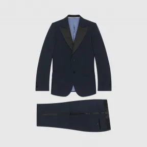 古驰/Gucci 修身马海毛羊毛混纺礼服 606245-Z592B-4240