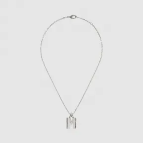 古驰/Gucci 字母“M”银项链 606855_J8400_0811