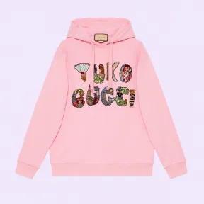 古驰/Gucci 日本限定Higuchi Yoko动物字母运动服 615061-XJDSX-5358