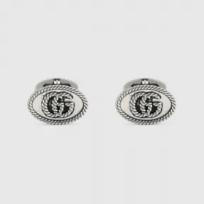 古驰/Gucci 双G袖扣 627750-J8400-0701