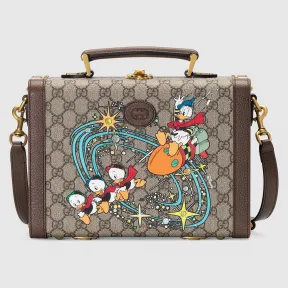 古驰/Gucci Disney x Gucci唐老鸭印花化妆箱 633587-2N1AT-8679