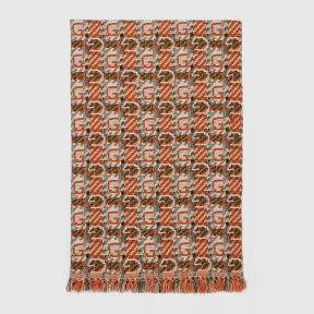 古驰/Gucci G格纹羊毛毯 656765-ZAG8M-7467