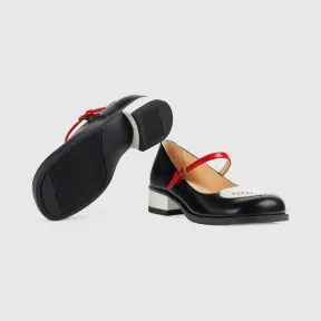 古驰/Gucci 儿童平底芭蕾舞鞋 662225-1PKD0-1062