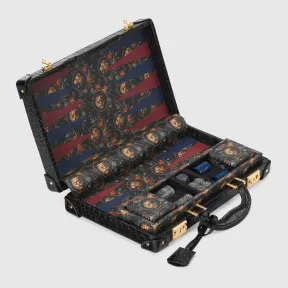 古驰/Gucci 装饰性双面纸上戏套装，附有鳄鱼盒子 662475-EAAKJ-1093