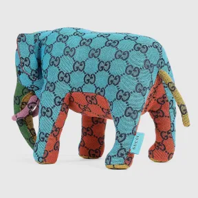 古驰/Gucci 全新GG帆布大象装饰 670236-21HQP-4286 