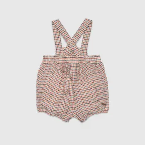 古驰/Gucci 带刺绣的婴儿亚麻连衣裤 671030-XWAQ5-9122