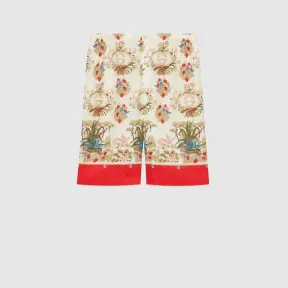 古驰/Gucci Gucci 100特别系列花卉印花短裤 676356-ZAH5T-9140 