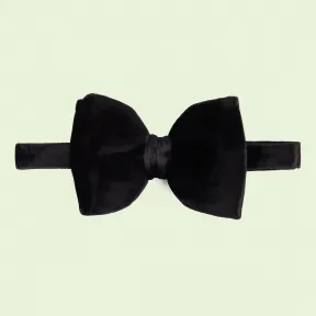 古驰/Gucci 粘胶纤维和丝绸混纺蝴蝶结 687057-4GACJ-1000