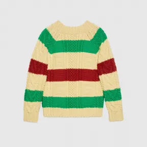 古驰/Gucci 儿童方形G字羊毛毛衣 692210-XKCGY-7274 