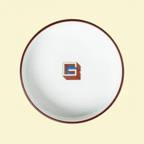 古驰/Gucci 几何G字印花大型宠物碗 697407-ZAJH8-4034 