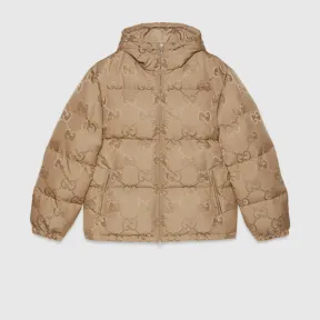 古驰/Gucci Jumbo GG 帆布羽绒服 698710-Z8A53-2164 