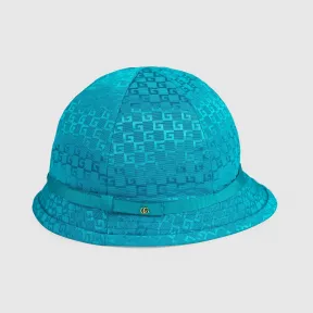 古驰/Gucci 儿童方形 G 棉罗缎帽子 706590-3HANQ-4168